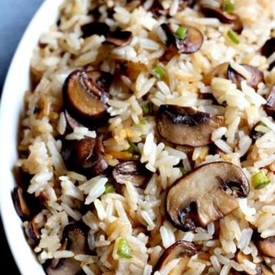 Рис с пряными грибами
